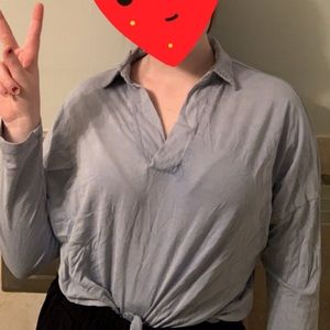 Long sleeve collared shirt